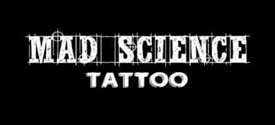 Logo Mad Science tattoo